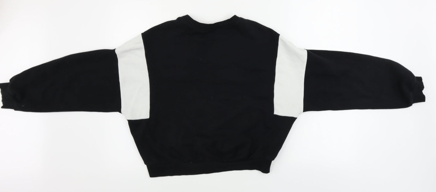 Womens UK Size S H&M Black Pullover Jumper
