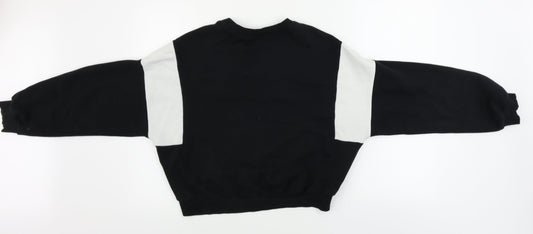Womens UK Size S H&M Black Pullover Jumper