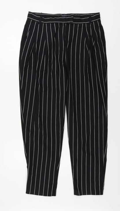 Womens UK Size 32 in Preworn Regular Fit  Black Trousers