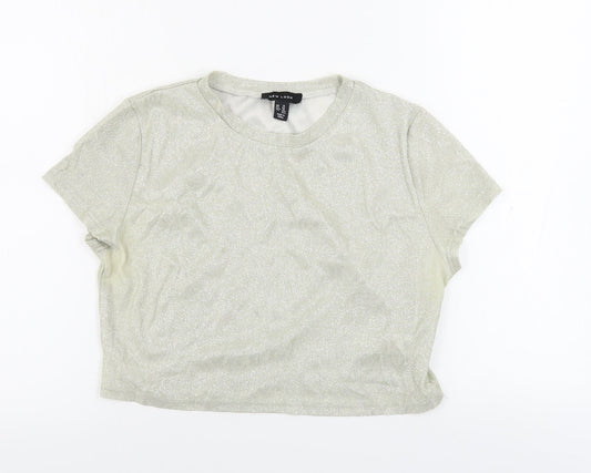 New Look  Womens Beige   Basic T-Shirt Size 14