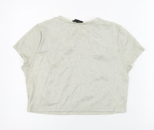 New Look  Womens Beige   Basic T-Shirt Size 14