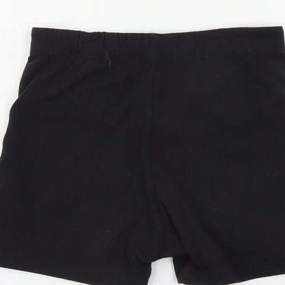 st michael  Womens Black   Sweat Shorts Size 12