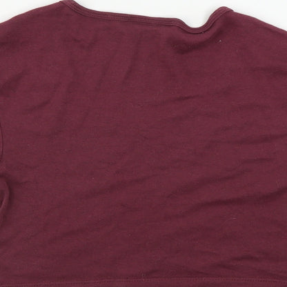 Topshop  Girls Pink   Basic T-Shirt Size 10 Years