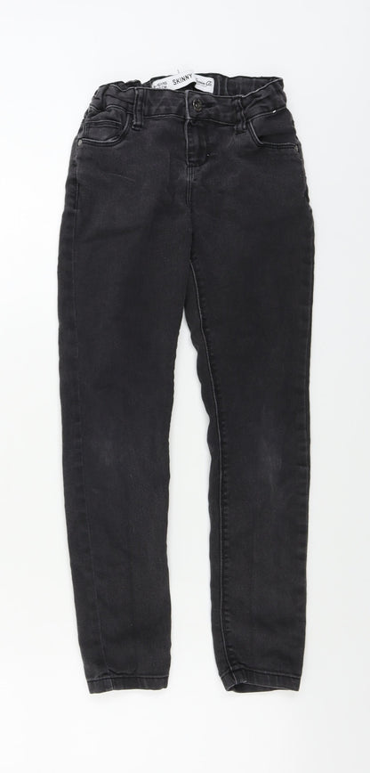 denim co Girls Grey   Skinny Jeans Size 9-10 Years