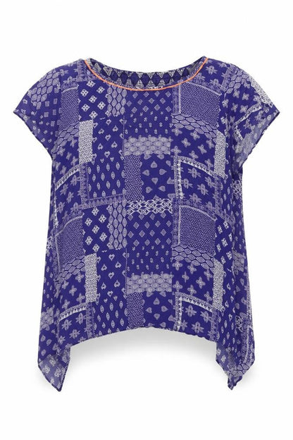 Womens UK Size 16 TU Blue Basic T-Shirt