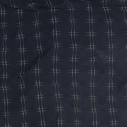 Mens UK Size S NEXT Black  Button-Up Short Sleeve Casual Shirt