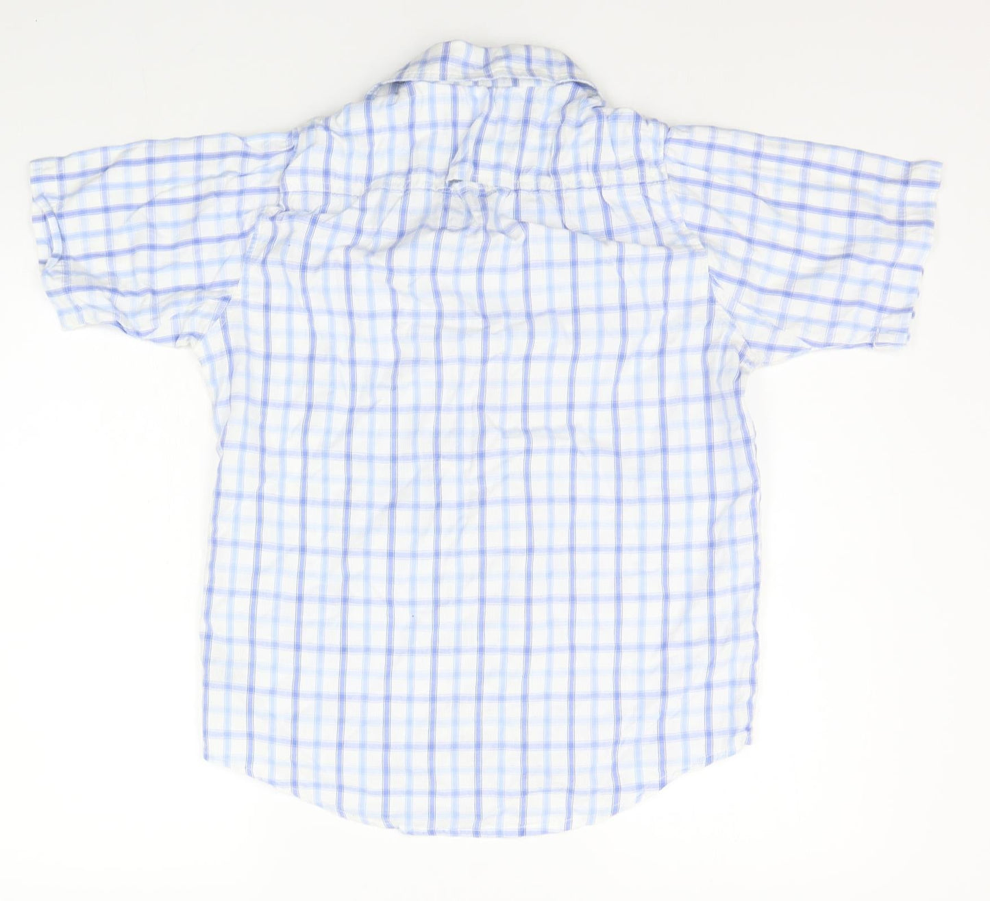 Mens UK Size S DC White  Button-Up Short Sleeve Casual Shirt