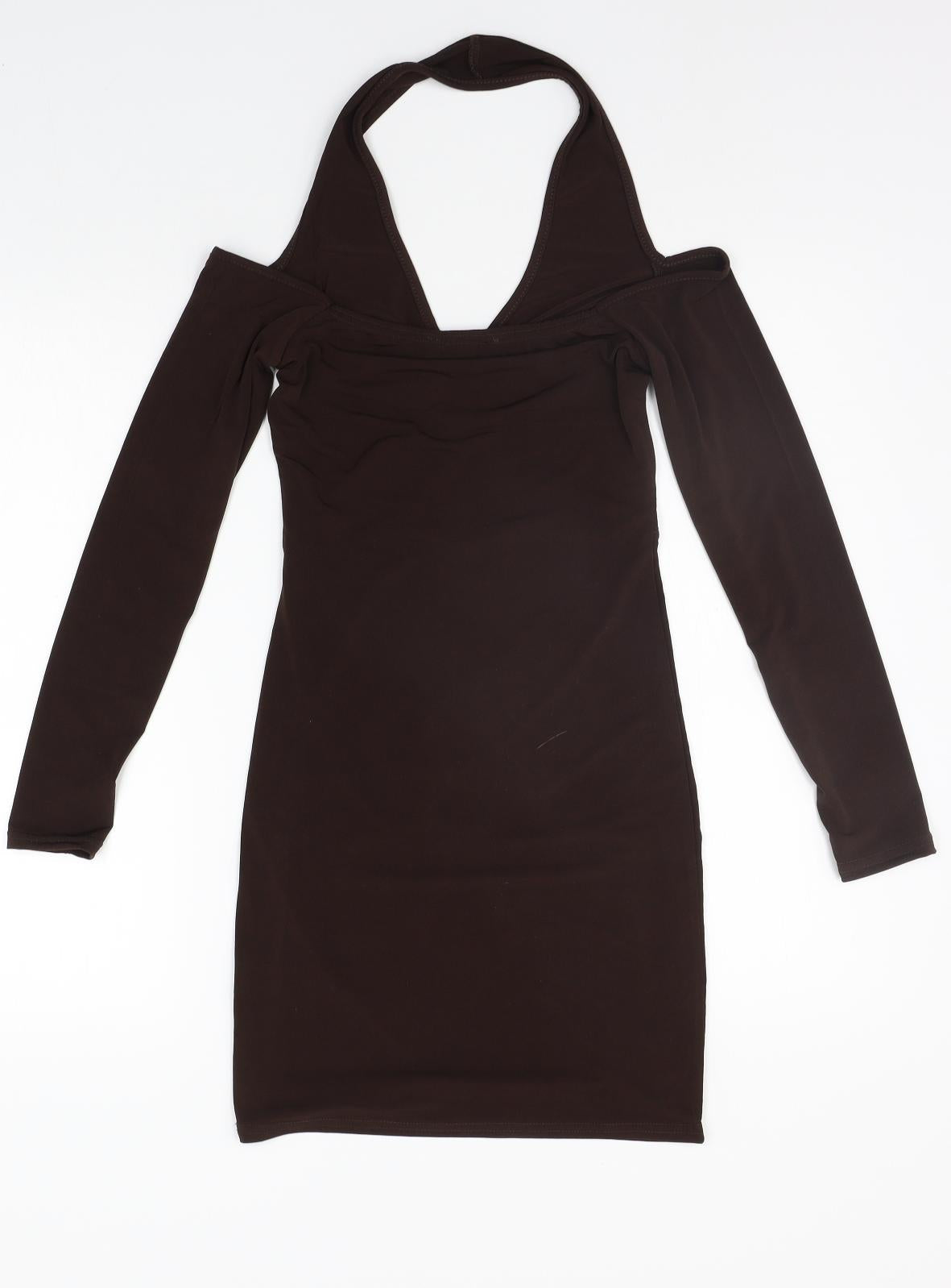 New Look Womens Brown   A-Line  Size 6