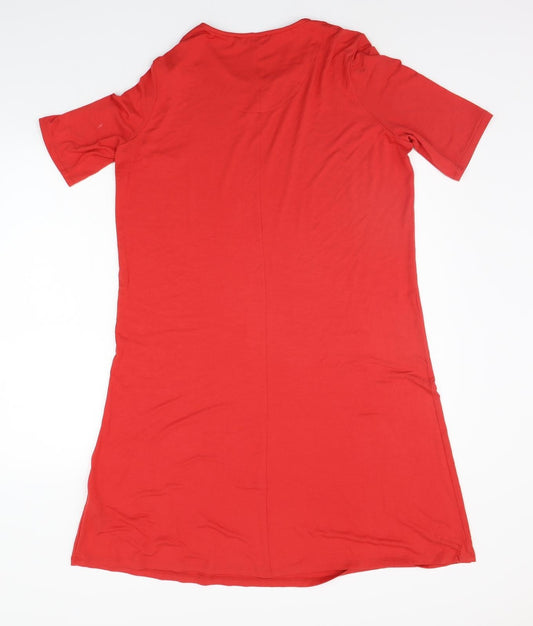 Marks and Spencer Womens Red   A-Line  Size 14