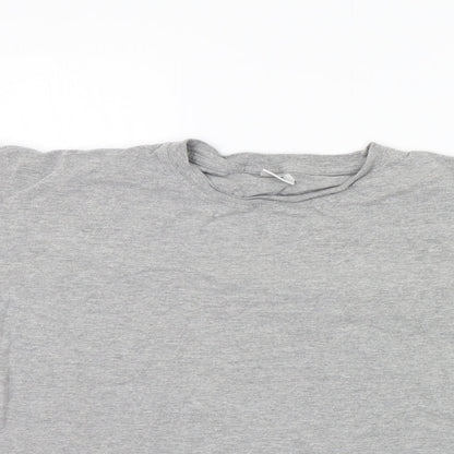 cts Womens Grey   Basic T-Shirt Size 2XL