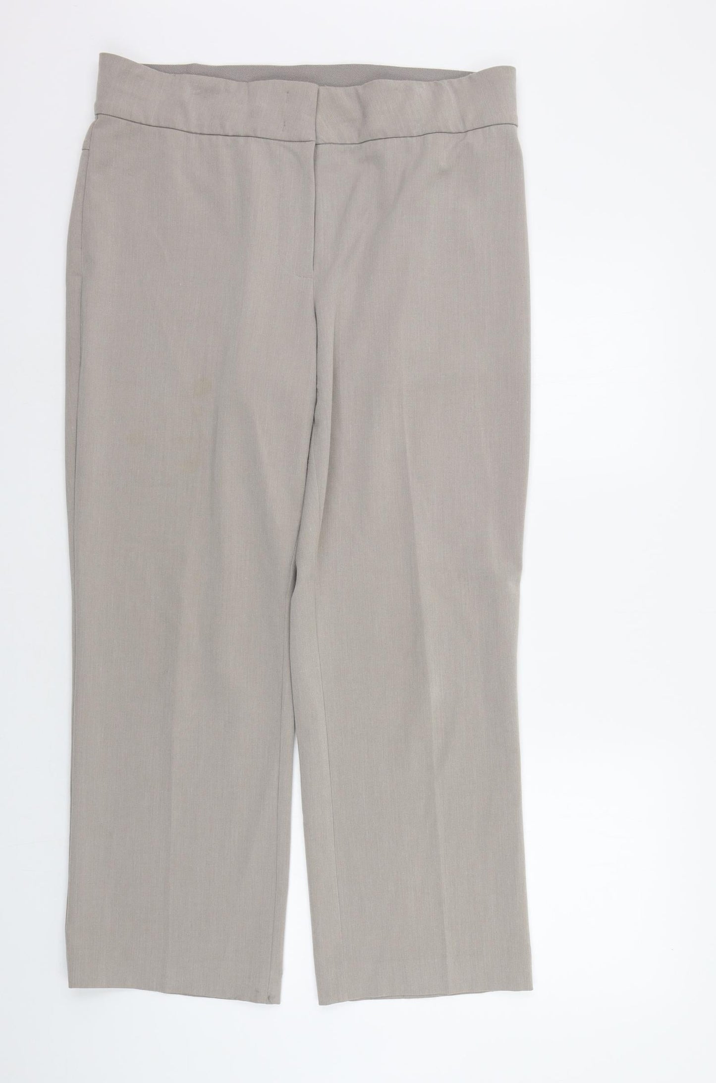 Womens UK Size 16 Artigiano Regular Fit  Black Trousers