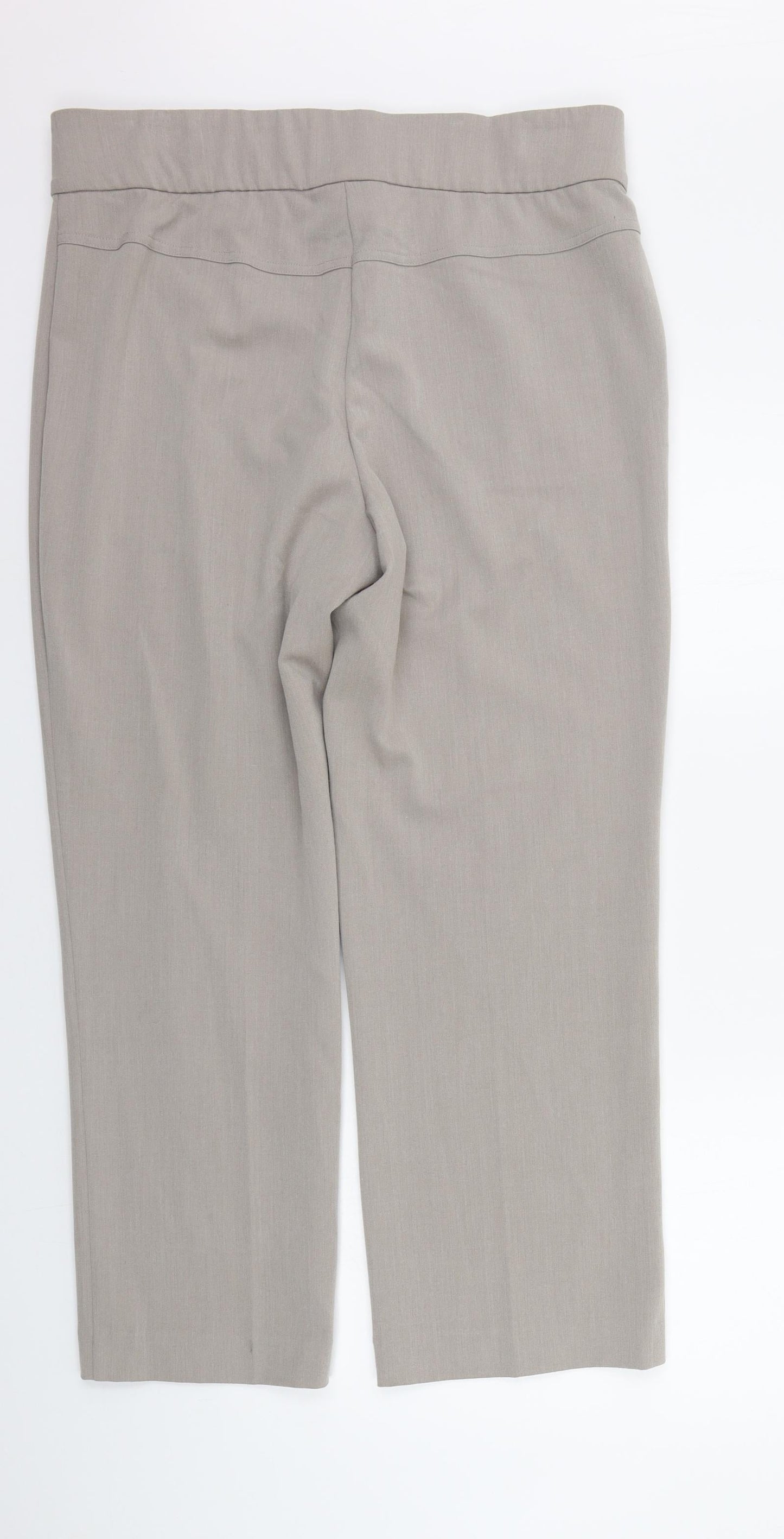 Womens UK Size 16 Artigiano Regular Fit  Black Trousers