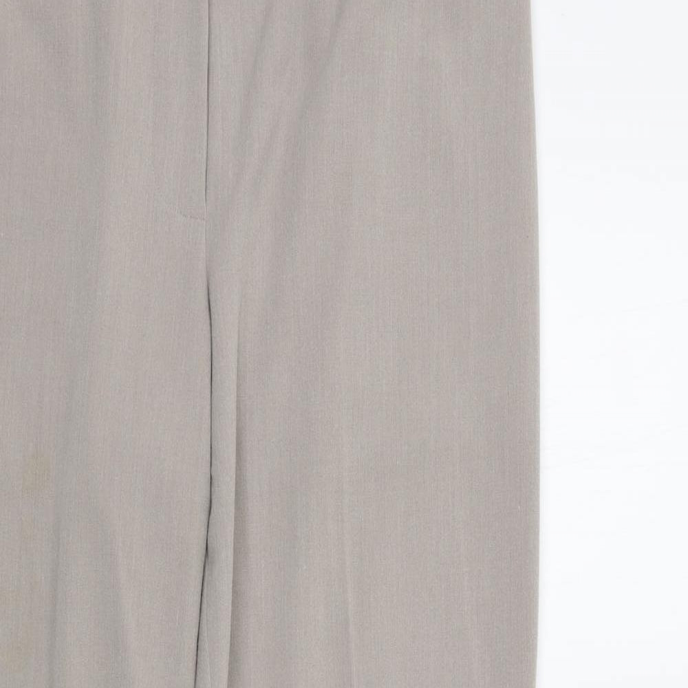 Womens UK Size 16 Artigiano Regular Fit  Black Trousers