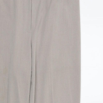 Womens UK Size 16 Artigiano Regular Fit  Black Trousers