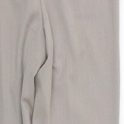 Womens UK Size 16 Artigiano Regular Fit  Black Trousers