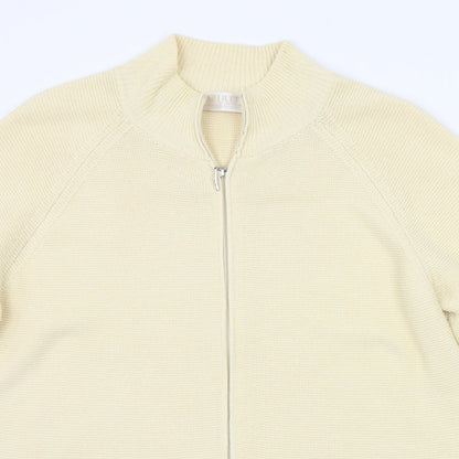 Spirito Womens Yellow   Full Zip Jumper Size 16