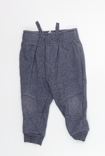 Primark Girls Blue   Jogger Trousers Size 9-12 Months