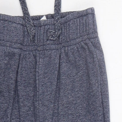 Primark Girls Blue   Jogger Trousers Size 9-12 Months