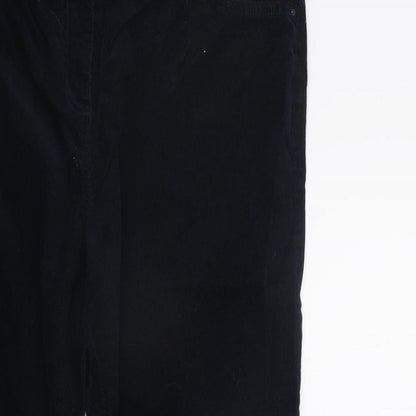Womens UK Size 18 Marks and Spencer Regular Fit  Blue Trousers