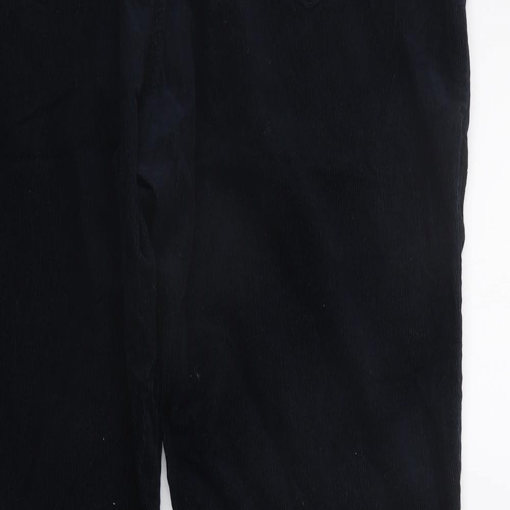 Womens UK Size 18 Marks and Spencer Regular Fit  Blue Trousers