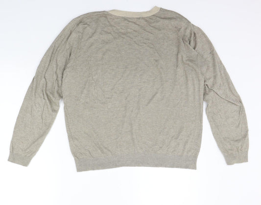 monoplux  Womens Beige   Pullover Jumper Size L