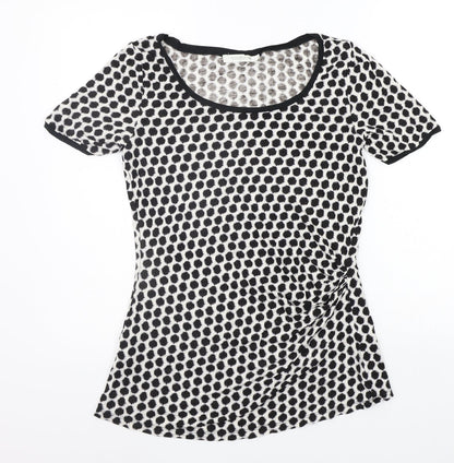Womens UK Size 12 woolworths Black Basic T-Shirt