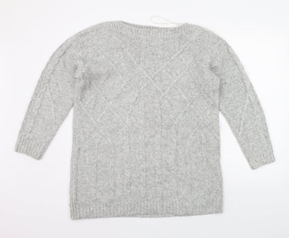 TU Womens Grey   Pullover Jumper Size 12