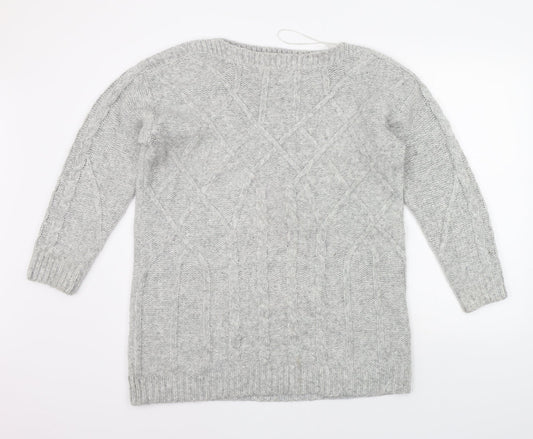 TU Womens Grey   Pullover Jumper Size 12