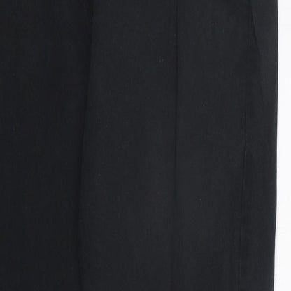 Womens UK Size 32 in NEXT Regular Fit  Black Trousers
