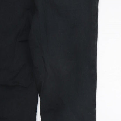 Womens UK Size 32 in NEXT Regular Fit  Black Trousers