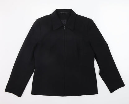 BHS Womens Black   Jacket Blazer Size 14