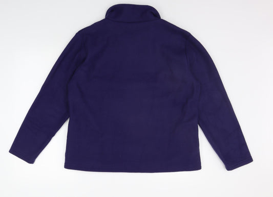 Anna De Lancay Womens Blue   Jacket Coat Size M