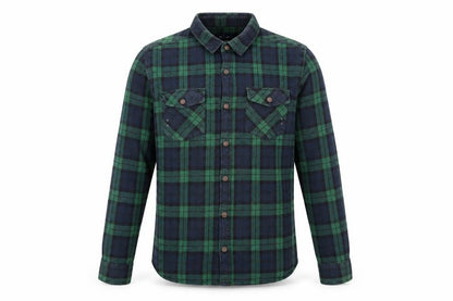 Mens UK Size 17 La Redoute Blue  Button-Up Long Sleeve Casual Shirt