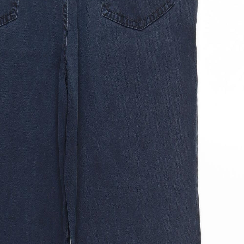 Womens UK Size 14 Marks & Spencer Regular Fit Straight Blue Jeans