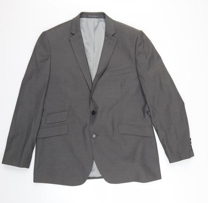 F&F Mens Grey   Jacket Blazer Size 44