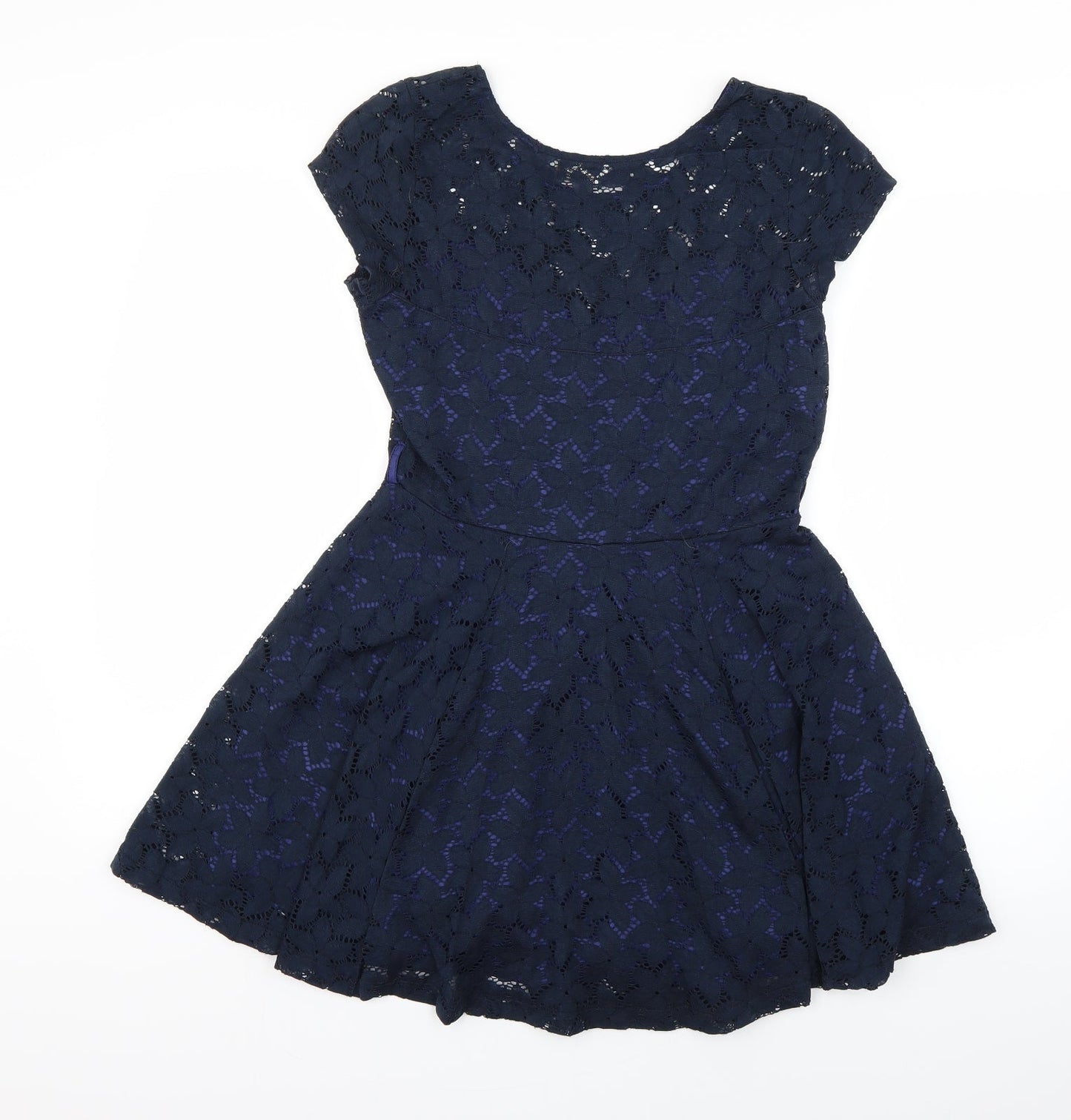mila loves london Womens Blue   Fit & Flare  Size 8