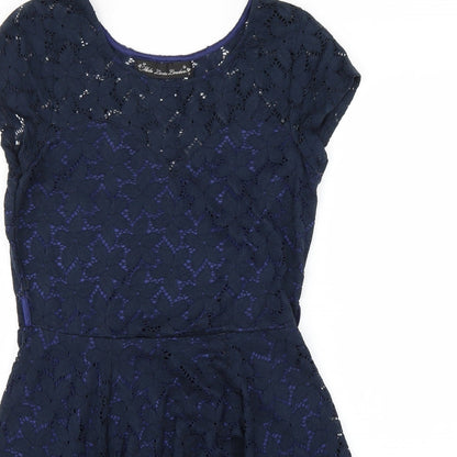 mila loves london Womens Blue   Fit & Flare  Size 8