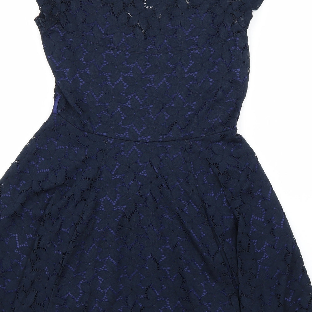 mila loves london Womens Blue   Fit & Flare  Size 8