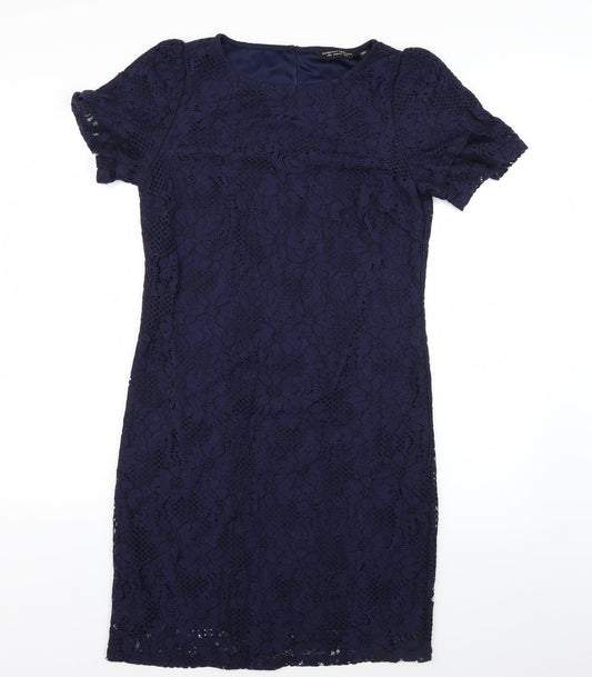 Dorothy Perkins Womens Blue   Fit & Flare  Size 12