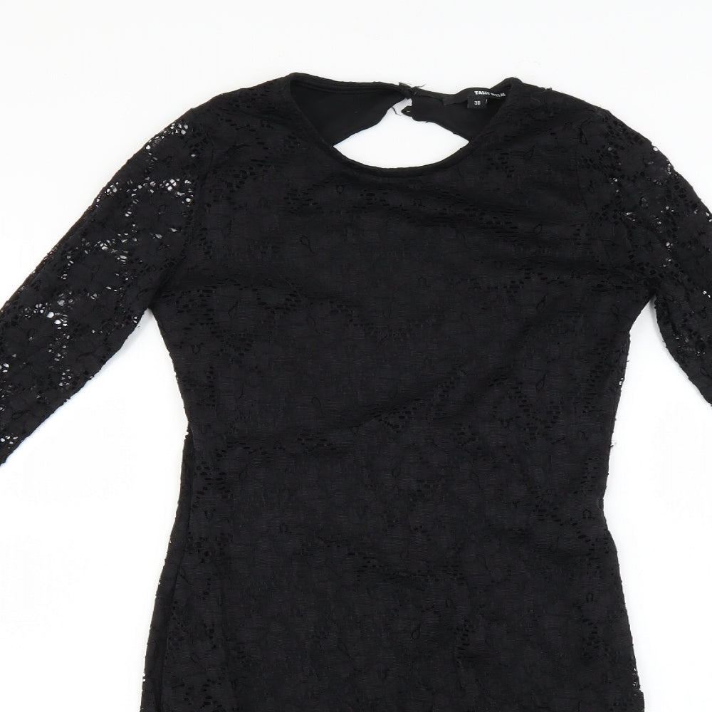 TALLY WEiJL Womens Black   Pencil Dress  Size 10
