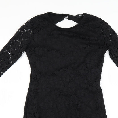 TALLY WEiJL Womens Black   Pencil Dress  Size 10