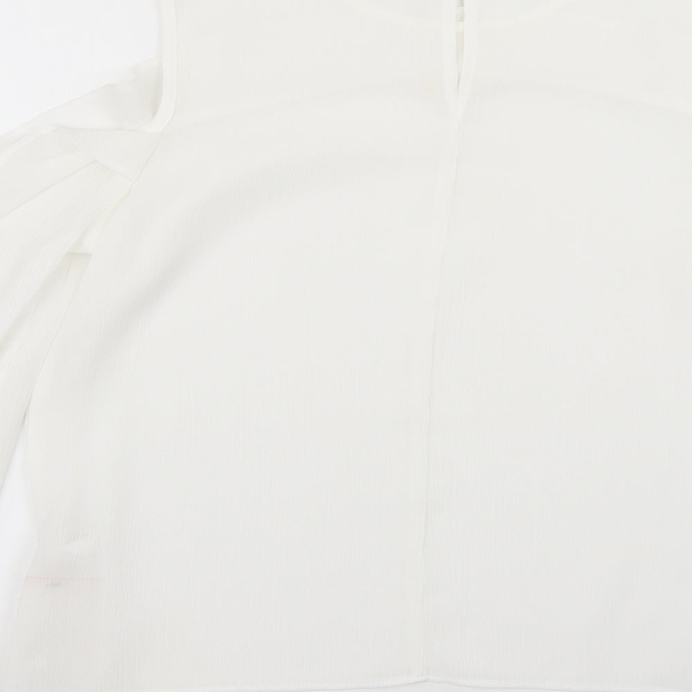 Atmosphere Womens White   Basic Blouse Size 6
