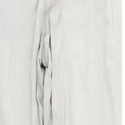 Denim & Co. Womens Grey   Skinny Jeans Size 10 L26 in