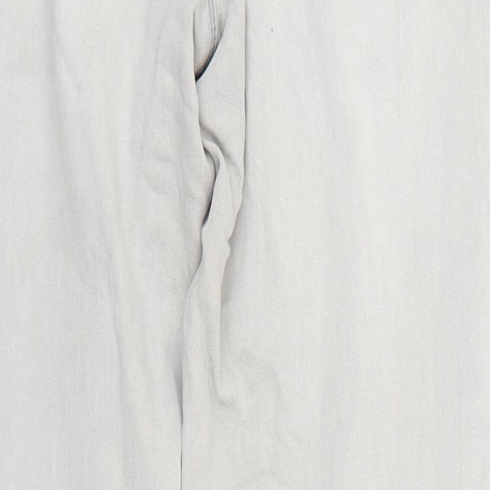 Denim & Co. Womens Grey   Skinny Jeans Size 10 L26 in