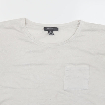 Primark Womens White   Basic T-Shirt Size 6