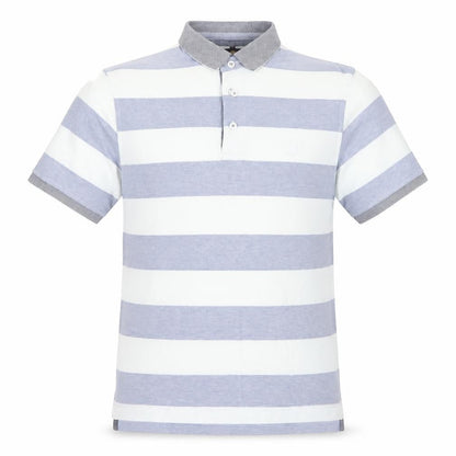 Mens UK Size L Rhino 100% Cotton Polo Shirt