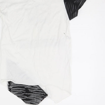 BAD BOY Boys White   Basic T-Shirt Size 11 Years