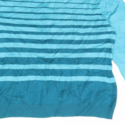 Womens UK Size S Bonmarché Blue Pullover Jumper