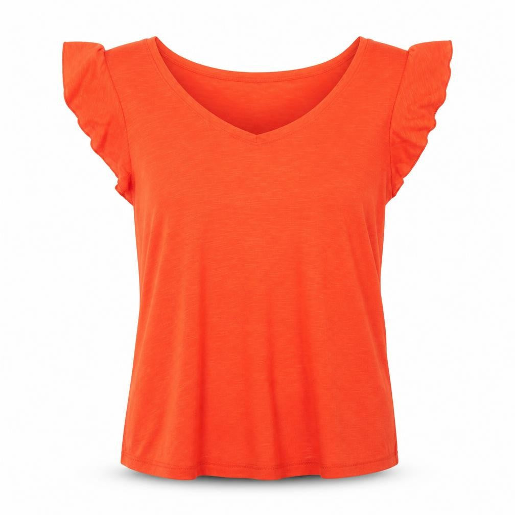 Womens UK Size 14 Primark Orange Basic Tank