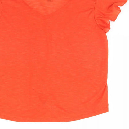 Primark Womens Orange   Basic Tank Size 14